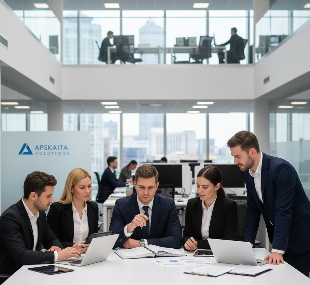 specialized accounting support services apskaita